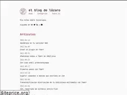 Sites similar to elblogdelazaro.org