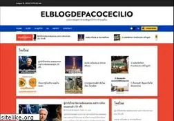 Sites similar to elblogdepacocecilio.com