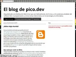 Sites similar to elblogdepicodev.blogspot.com