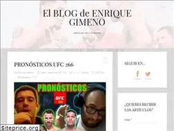 Sites similar to elblogenriquegimeno.com