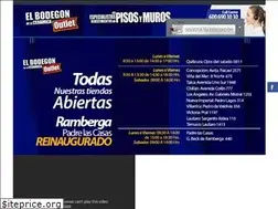 Sites similar to elbodegondelaceramica.cl