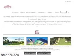 Sites similar to elbosquegolf.com