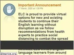 Sites similar to elc.edu