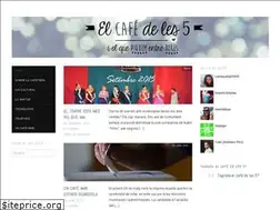 Sites similar to elcafedeles5.wordpress.com