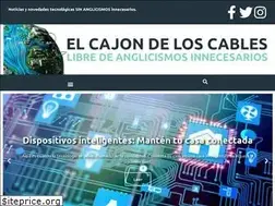 Sites similar to elcajondeloscables.com