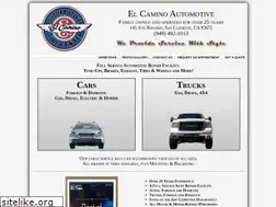 Sites similar to elcaminoauto.com