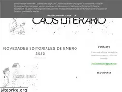 Sites similar to elcaosliterario.blogspot.com