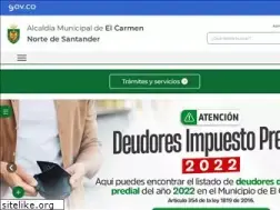 Sites similar to elcarmen-nortedesantander.gov.co