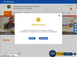 Sites similar to elcarmendeviboral-antioquia.gov.co