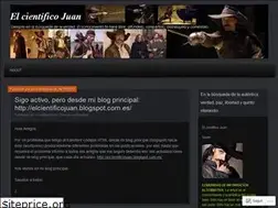 Sites similar to elcientificojuan.wordpress.com