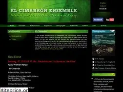Sites similar to elcimarronensemble.com