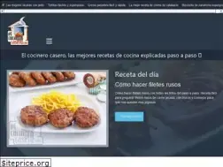 Sites similar to elcocinerocasero.com