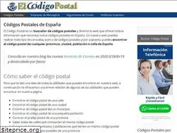 Sites similar to elcodigopostal.com