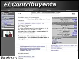 Sites similar to elcontribuyente.com.mx
