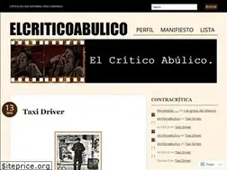 Sites similar to elcriticoabulico.wordpress.com