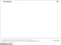 Sites similar to elcuadernodigital.com