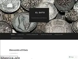 Sites similar to eldatonumismatico.wordpress.com
