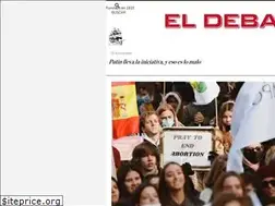 Sites similar to eldebatedehoy.es