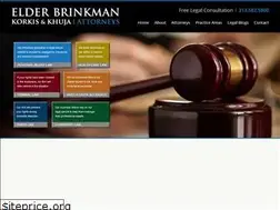 Sites similar to elderbrinkmanlaw.com