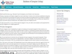 Sites similar to eldercarepartners.org