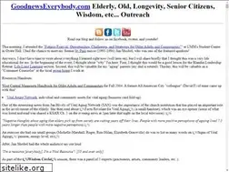 Sites similar to elderly.goodnewseverybody.com
