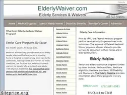 Sites similar to elderlywaiver.com