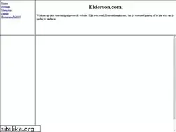 Sites similar to elderson.com