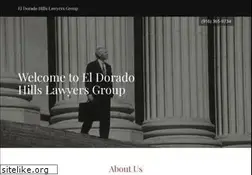 Sites similar to eldoradohillslawyersgroup.com