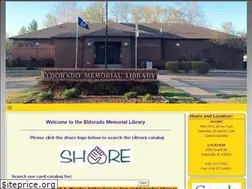 Sites similar to eldoradomemoriallibrary.com