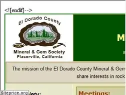 Sites similar to eldoradomineralandgem.org