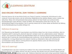 Sites similar to elearning-zentrum.de