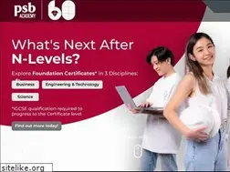Sites similar to elearning.psb-academy.edu.sg