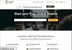 Sites similar to elearningcollege.com