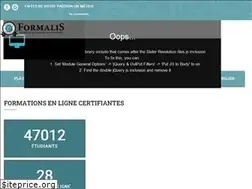 Sites similar to elearningformalis.fr