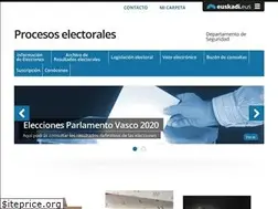 Sites similar to elecciones.eus