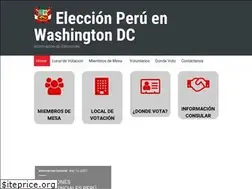 Sites similar to eleccionperuendc.com