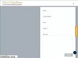 Sites similar to electchauffeurs.com