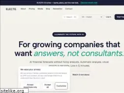 Sites similar to electe.net