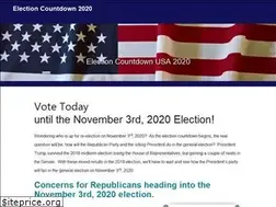 Sites similar to electioncountdown.us