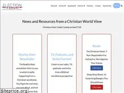 Sites similar to electionforum.org