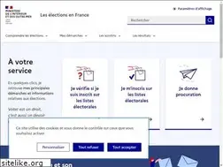 Sites similar to elections.interieur.gouv.fr