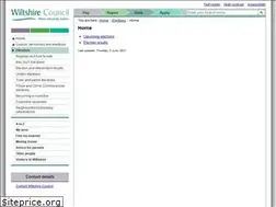 Sites similar to elections.wiltshire.gov.uk