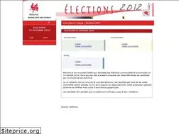 Sites similar to elections2012.wallonie.be