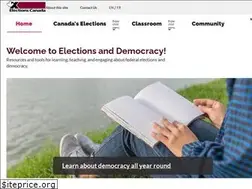 Sites similar to electionsanddemocracy.ca