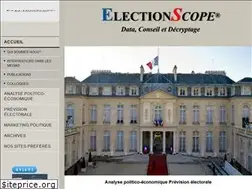 Sites similar to electionscope.fr