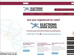 Sites similar to electionsnovascotia.ca