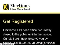 Sites similar to electionspei.ca