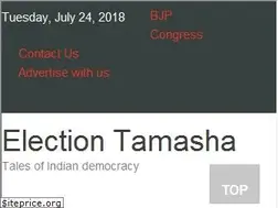 Sites similar to electiontamasha.in