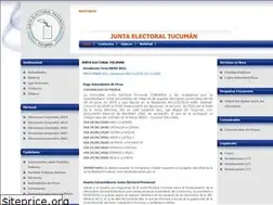 Sites similar to electoraltucuman.gob.ar