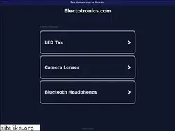 Sites similar to electotronics.com